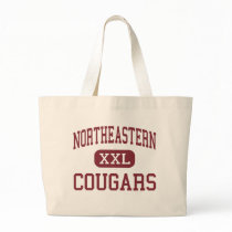 Northeastern - Cougars - High - Champlain New York bags by customteamsportswear Northeastern - Cougars - High - Champlain New York bags