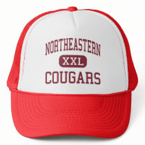 Northeastern - Cougars - High - Champlain New York hats