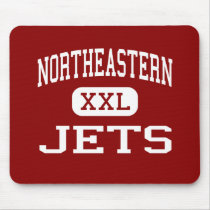 Northeastern - Jets - High - Springfield Ohio mousepads by customteamsportswear Northeastern - Jets - High - Springfield Ohio mousepads