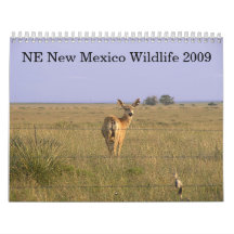 Northeastern New Mexico Wildlife 2009 Wall Calendar