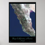 Northern Baja California,  satellite poster