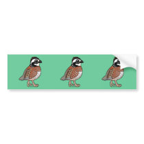 Northern Bobwhite Bumper Sticker