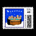 Northern California Christmas by M.Light postage