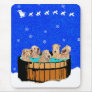 NORTHERN CALIFORNIA CHRISTMAS MOUSE MAT