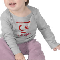 Northern Cyprus Flag Heart t-shirts by Vexillophile Northern Cyprus Flag Heart t-shirts