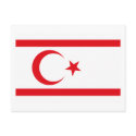 Northern Cyprus Flag Postcard by FlagTshirts Northern Cyprus Flag Postcard