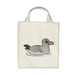Northern Fulmar (intermediate) Organic Grocery Tote