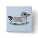Northern Fulmar (intermediate) Square Button