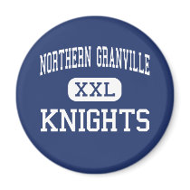 Northern Granville Knights Middle Oxford Fridge Magnet