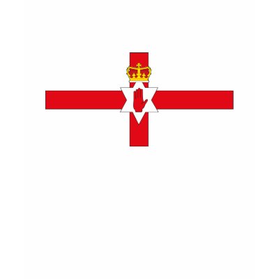 Northern Ireland Flag T-shirt by FlagTshirts
