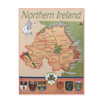 Northern Ireland retro Postcards