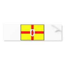 Northern Ireland (Ulster) Flag bumper stickers by jacinto888 Northern Ireland (Ulster) Flag bumper stickers