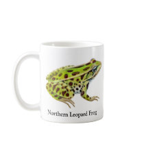 Northern Leopard Frog Mug by twopurringcats Northern Leopard Frog Mug