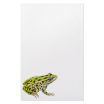 Northern Leopard Frog Stationery