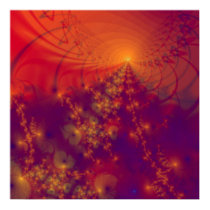 "Northern Lights"  ~  Abstract  Art  Print