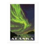 Northern Lights and Orcas - Denali Nat'l Park, Postcard