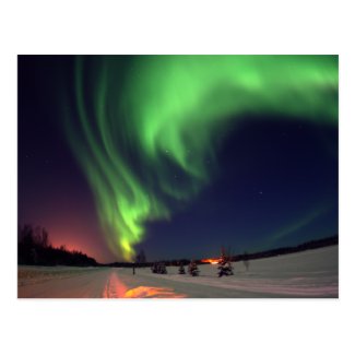 Northern Lights at Bear Lake Postcards