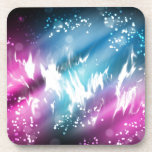 Northern lights beverage coaster