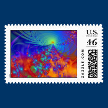 "Northern Lights" ~ Number Two ~ Stamp
