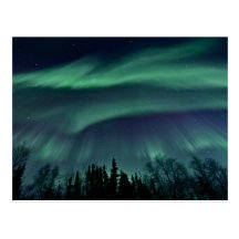 Northern Lights of Alaska Postcard