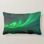 Northern Lights Over Abisko Sweden Pillow