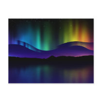 Northern Lights postcards