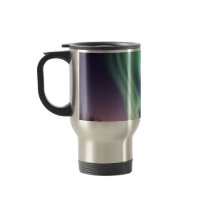 Northern Lights Travel Coffee Mug by MzLisaMichelle Northern Lights Travel Coffee Mug