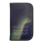 Northern Lights with a Streak of Purple; 2013 Folio Planners