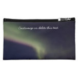 Northern Lights with a Streak of Purple; Custom Cosmetic Bag