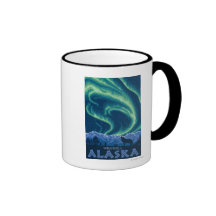 Northern Lights - Wrangell, Alaska Mug