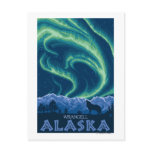 Northern Lights - Wrangell, Alaska Post Card