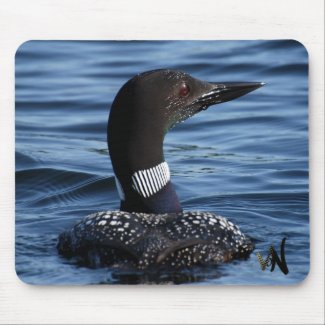 Northern Loon mousepad