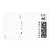 Northern Mariana flag map postage by FlagStore Northern Mariana flag map postage