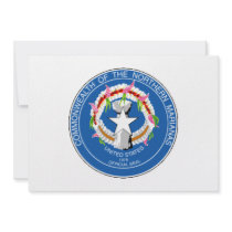 Northern Mariana Islands Coat of Arms Invite