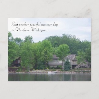 Northern Michigan Postcard postcard