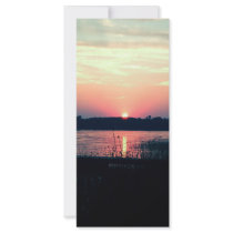 Northern Minnesota Sunset Rack Card Design