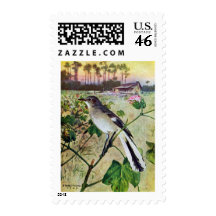 Northern Mockingbird Stamp