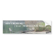 Northern Neck Bumper Sticker bumper stickers by mel967 Northern Neck Bumper Sticker bumper stickers