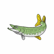 Northern Pike embroidered shirts