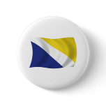 Northern Schleswig  Flag Button
