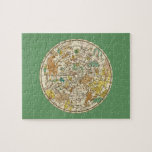 Northern Sky Star Chart and Constellations Map Jigsaw Puzzle
