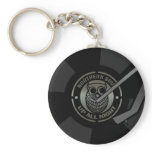 Northern Soul vinyl on turntable Keychain