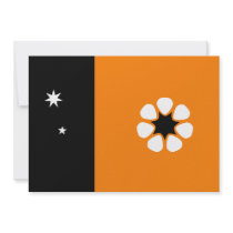 Northern Territory Flag invitations by flagshirts Northern Territory Flag invitations