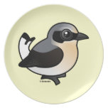 Northern Wheatear (adult) Party Plate