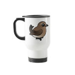 Northern Wheatear (juv) Travel / Commuter Mug