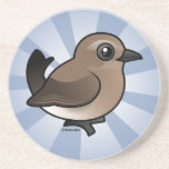 Northern Wheatear (juv) Sandstone Drink Coaster