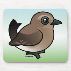 Northern Wheatear (juv) Mousepad
