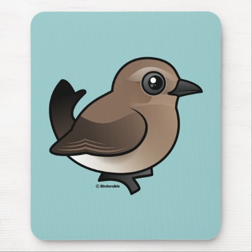 Northern Wheatear (juvenile) Mousepad