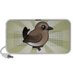 Northern Wheatear (juv) Doodle Speakers by OrigAudio™