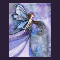Northern Wind Fairy Poster Print by Molly Harrison posters